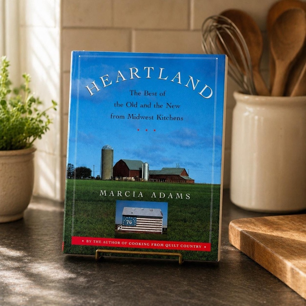 Heartland Midwest Kitchens Cookbook Marcia Adams Farmhouse Americana Recipes‎